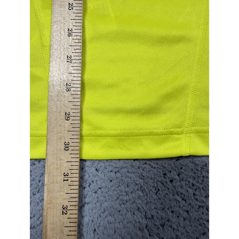 NWT Adidas Climalite Response Shirt Mens 2XL Yellow Long Sleeve Crewneck Running